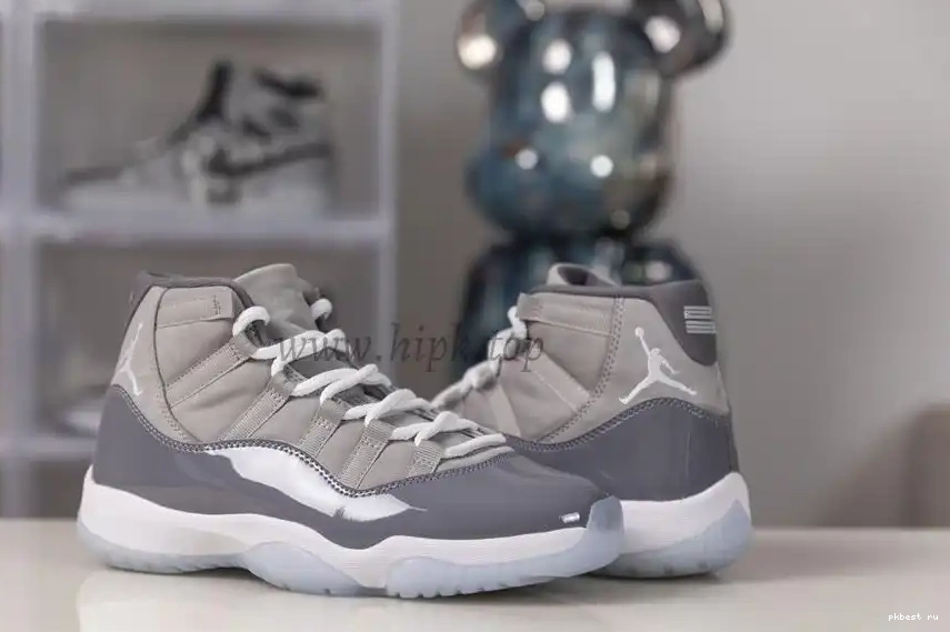 cool Air 11 PK ready retail to GOD materials grey ship Jordan 0522